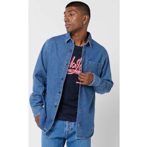 Hemdbluse 12224329 CREEK-MEDIUM BLUE DENIM - jack & jones - Modalova