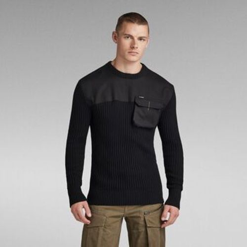 Pullover D23525-D496 ARMY KNIT-6484 BLACK - G-Star Raw - Modalova