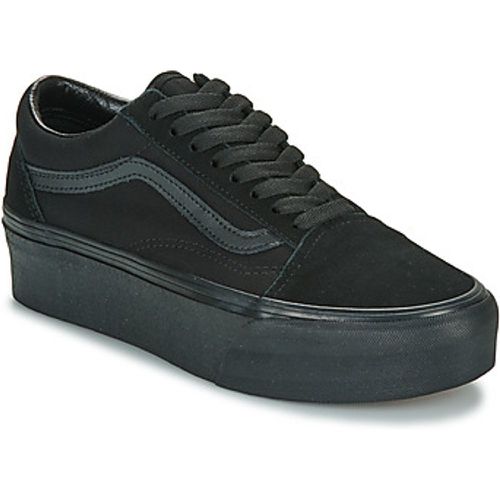 Sneaker UA Old Skool Stackform SUEDE/CANVAS BLACK/BLACK - Vans - Modalova