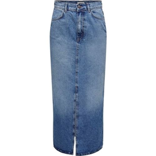 Röcke Noos Cilla Long Skirt - Medium Blue Denim - Only - Modalova