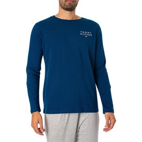 Pyjamas/ Nachthemden Lounge Langarm-Logo-T-Shirt - Tommy Hilfiger - Modalova