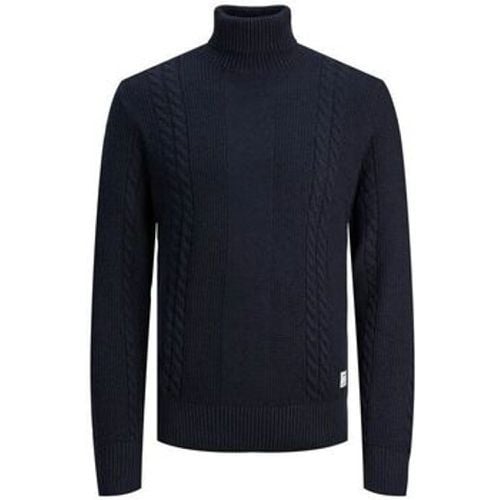 Pullover 12242944 GRID CABLE ROLL-NAVY BLAZER - jack & jones - Modalova