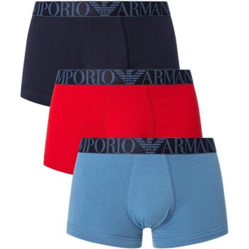 Boxershorts 3er-Pack Unterhosen aus Bio-Baumwolle - Emporio Armani - Modalova