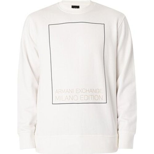 EAX Sweatshirt Box-Logo-Sweatshirt - EAX - Modalova