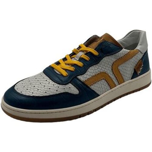 Sneaker blue+ivory print Campo 048 - Kamo-Gutsu - Modalova