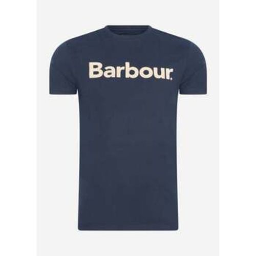 T-Shirts & Poloshirts Logo-T-Shirt – neu in Marineblau - Barbour - Modalova