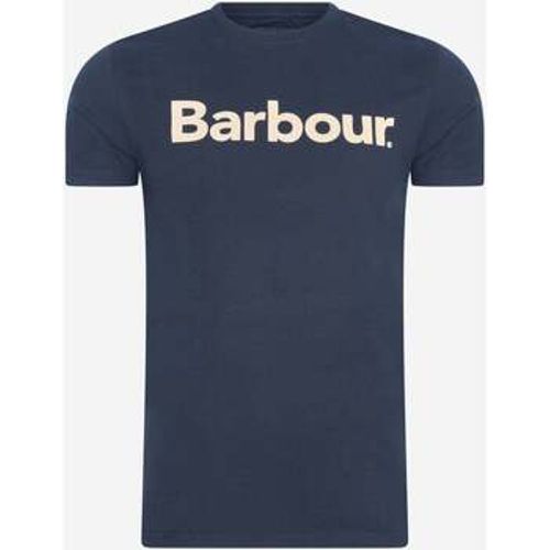 T-Shirts & Poloshirts Logo-T-Shirt – neu in Marineblau - Barbour - Modalova