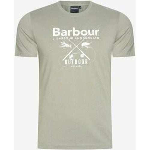 T-Shirts & Poloshirts Fly tee - forest fog - Barbour - Modalova