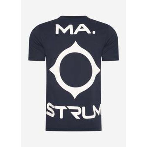 T-Shirts & Poloshirts Oversized back logo print tee - ink navy - Ma.strum - Modalova