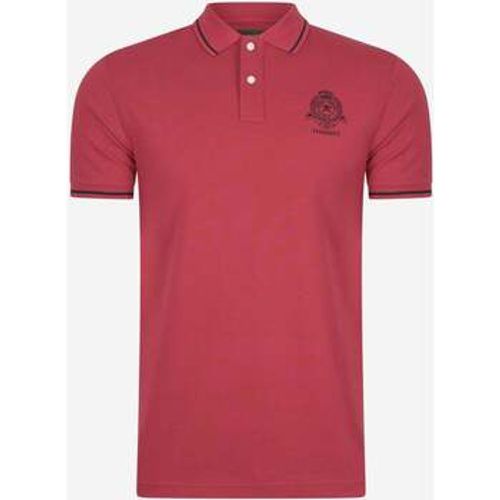 T-Shirts & Poloshirts Heritage logo polo - claret - Hackett - Modalova