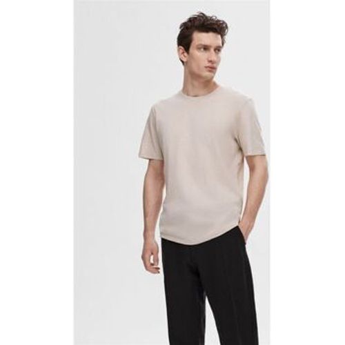 T-Shirts & Poloshirts 16092508 ASPEN-OATMEAL - Selected - Modalova