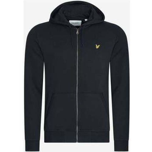 Strickjacken Kapuzenpullover mit durchgehendem Reißverschluss – Tiefschwarz - Lyle & Scott - Modalova