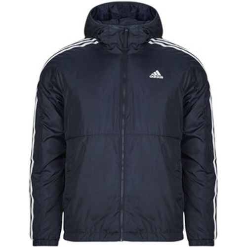 Herren-Jacke Essentials 3-Stripes Insulated Hooded Jacket - Adidas - Modalova