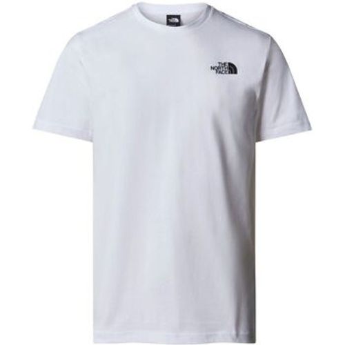T-Shirts & Poloshirts NF0A87NV M SS BOX NSE-FN4 WHITE - The North Face - Modalova