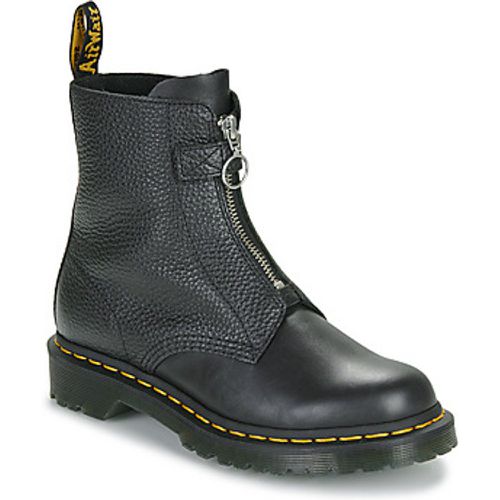 Damenstiefel 1460 Pascal Frnt Zip Black Wanama Black Milled Nappa - Dr. Martens - Modalova