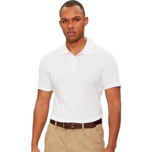 Guess Poloshirt strech triangle G - Guess - Modalova