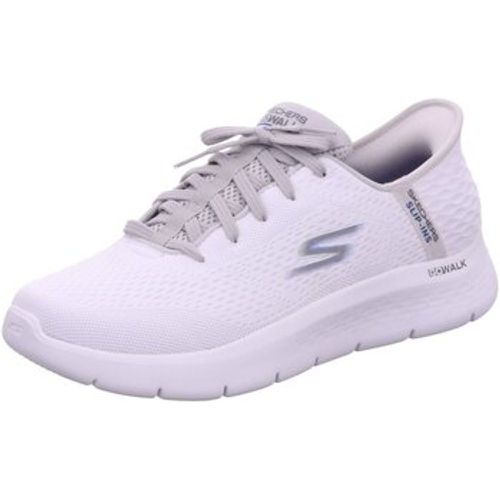 Halbschuhe Schnuerschuhe GO WALK FLEX -,Weiß 216505 WGY/WGY - Skechers - Modalova