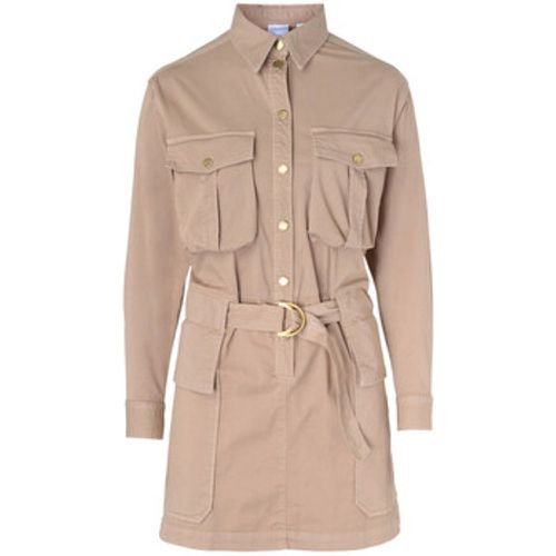 Kleider Twinset Chemisier Kleid Cotilia beige - pinko - Modalova