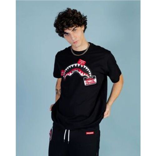 T-Shirts & Poloshirts SP439 LABEL REG SHARK-BLK - Sprayground - Modalova