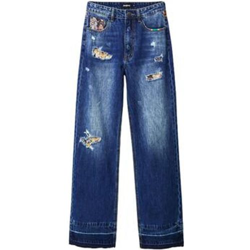 Straight Leg Jeans DENIM XENIA 22WWDD41 - Desigual - Modalova