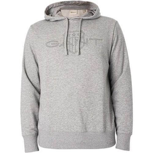 Sweatshirt Hoodie Mit Grafischem Logo - Gant - Modalova