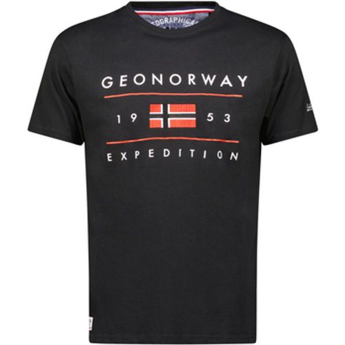 Geo Norway T-Shirt SY1355HGN-Black - Geo Norway - Modalova