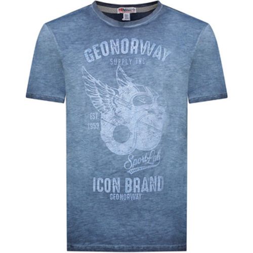 Geo Norway T-Shirt SY1360HGN-Navy - Geo Norway - Modalova