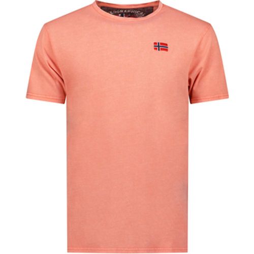T-Shirt SY1363HGN-Coral - geographical norway - Modalova