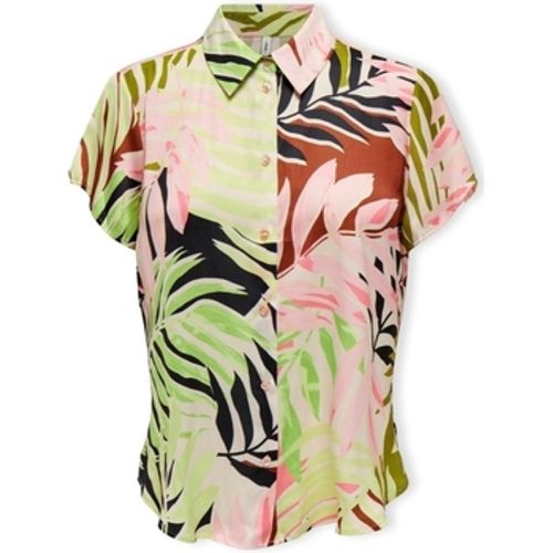Blusen Shaila Shirt S/S - Tropical Peach - Only - Modalova