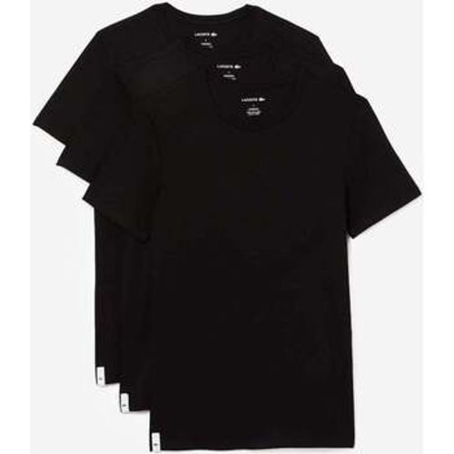 T-Shirts & Poloshirts tee 3 pack - black - Lacoste - Modalova