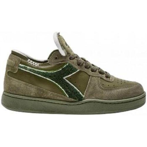 Sneaker mi_basket_row_cut_terry_verde - Diadora - Modalova