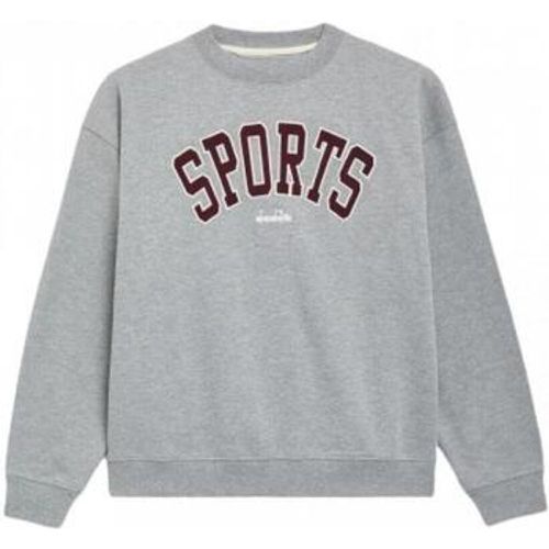 Sweatshirt Felpa Adulto unisex 179934_crew_legacy_grigio - Diadora - Modalova