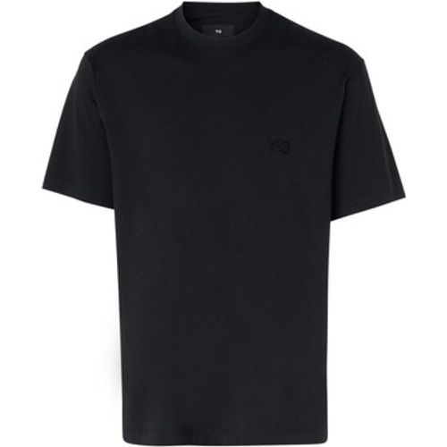 T-Shirts & Poloshirts T-Shirt Entspannt in schwarzer Baumwolle - Y-3 - Modalova