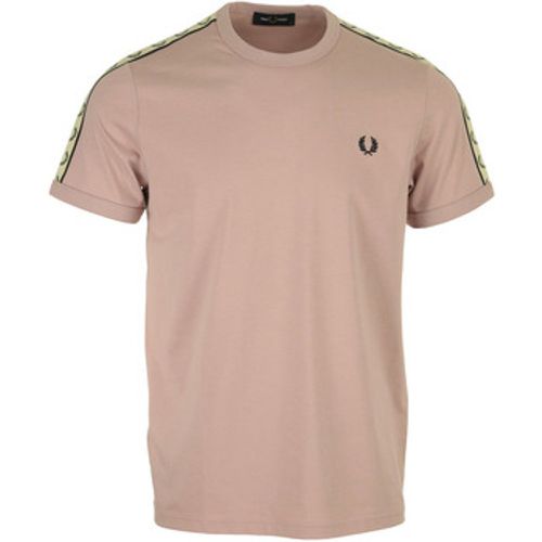 T-Shirt Contrast Taped Ringer - Fred Perry - Modalova