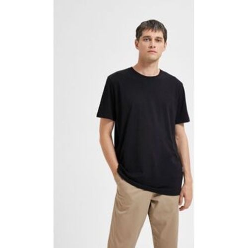 T-Shirts & Poloshirts 16087842 HASPEN-BLACK - Selected - Modalova