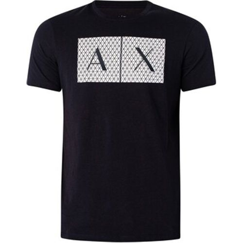 T-Shirt Schlankes Grafik T-Shirt - EAX - Modalova