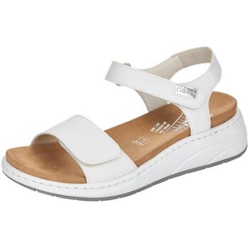 Sandalen Sandaletten white 64303-80 - Rieker - Modalova