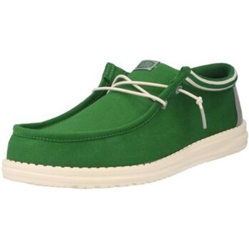 Herrenschuhe Schnuerschuhe Wally Letterman Deep Green/Whi HD40715-3TL - HEYDUDE - Modalova