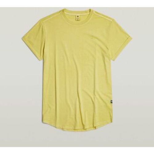 T-Shirts & Poloshirts D16396 2653 LASH GARMENT DYED-G475 LINDEN GREEN - G-Star Raw - Modalova