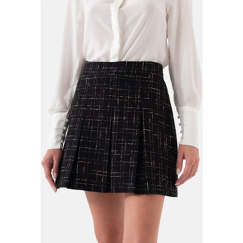 Röcke Black Plaid Unlined Mini Skirt - Just Like You - Modalova