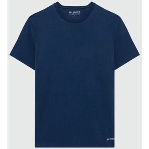 T-Shirts & Poloshirts SUPIMA RRU208CG06-C0048 BLUE NAVY - Roy Rogers - Modalova