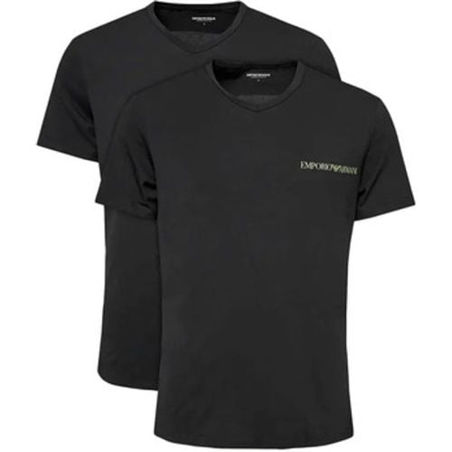 T-Shirt Pack x2 Crew - Emporio Armani - Modalova