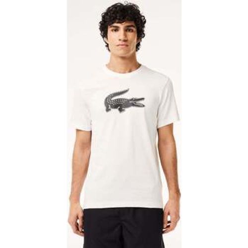 T-Shirts & Poloshirts Printed t-shirt - white black - Lacoste - Modalova