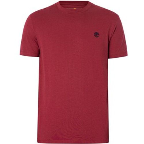 T-Shirt Slim Fit T-Shirt mit gesticktem Logo - Timberland - Modalova