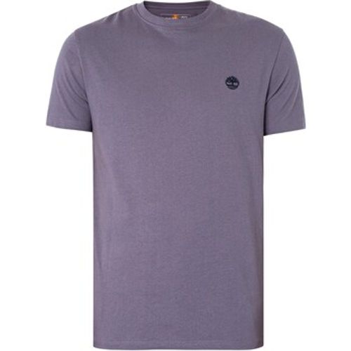 T-Shirt Slim Fit T-Shirt Mit Gesticktem Logo - Timberland - Modalova