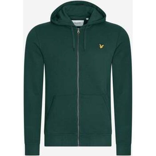 Strickjacken Hoodie mit durchgehendem Reißverschluss - dunkelgrün - Lyle & Scott - Modalova