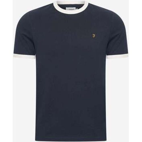 T-Shirts & Poloshirts Groves reg ringer - true navy - Farah - Modalova