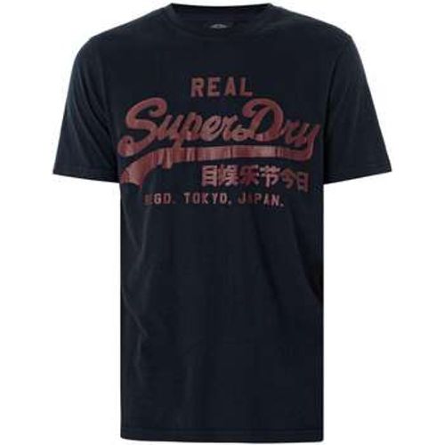 T-Shirt Klassisches T-Shirt Mit Vintage-Logo-Grafik - Superdry - Modalova