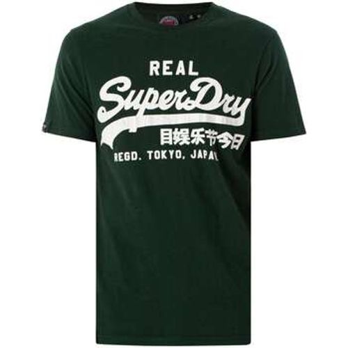 T-Shirt Klassisches T-Shirt mit Vintage-Logo-Grafik - Superdry - Modalova