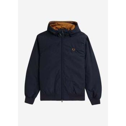 Daunenjacken Die Brentham-Jacke mit Kapuze – Marineblau - Fred Perry - Modalova